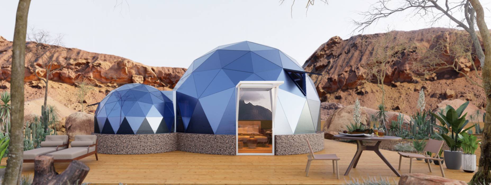 龙马潭区球形智能光伏玻璃星空房